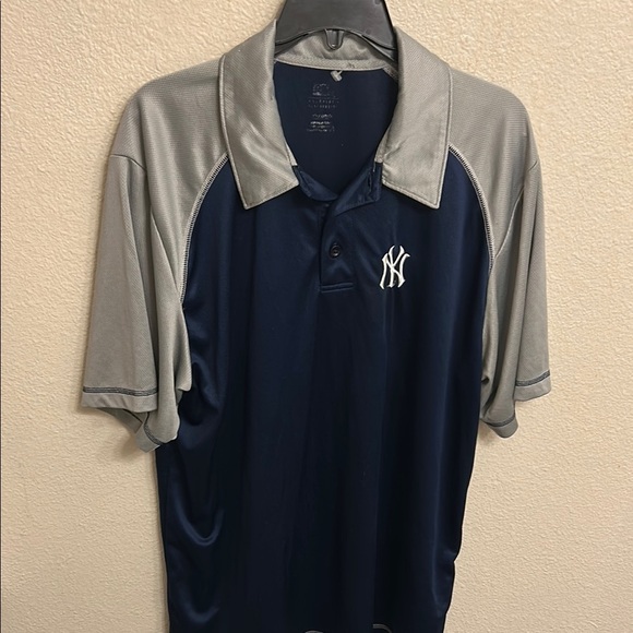 Men's Navy and Gray Polo Shirt Size Extra Large - Picture 1 of 1
